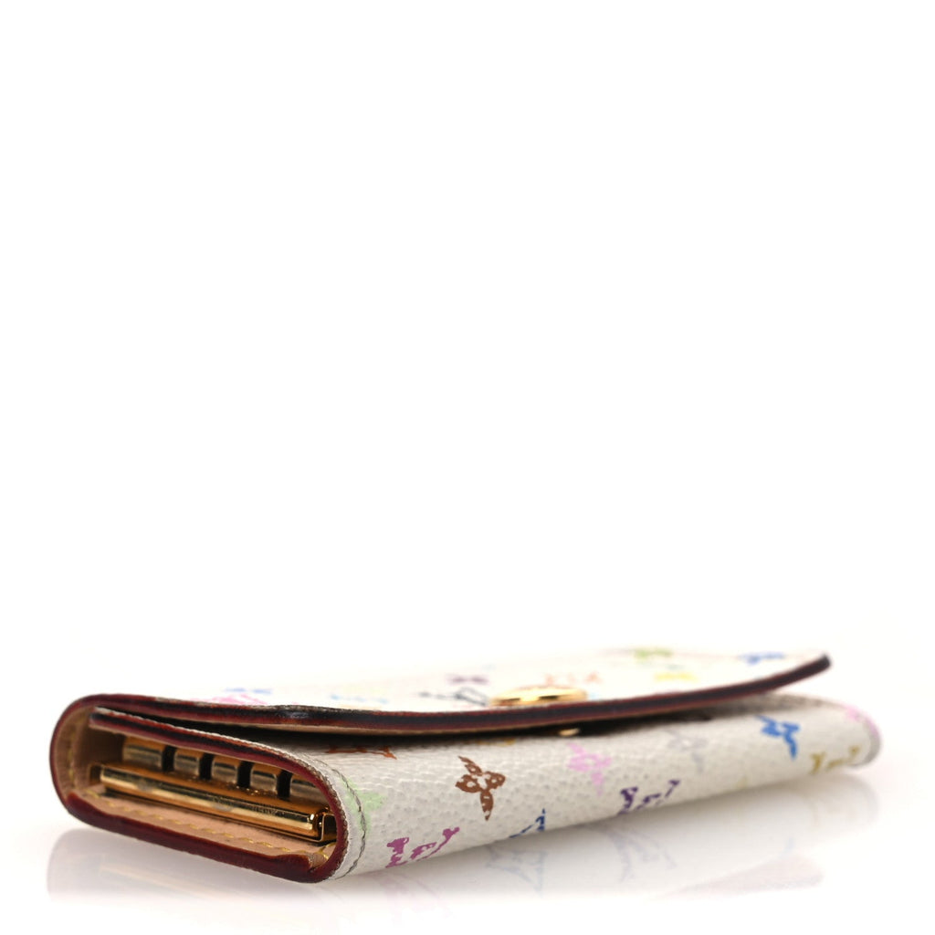 Louis Vuitton Monogram Multicolor Multicles 4 Key Holder White