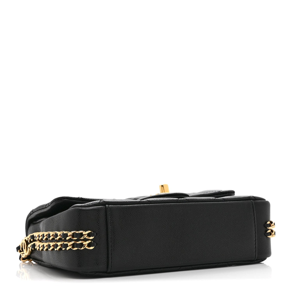 Chanel Caviar Quilted Mini CC You Flap Black