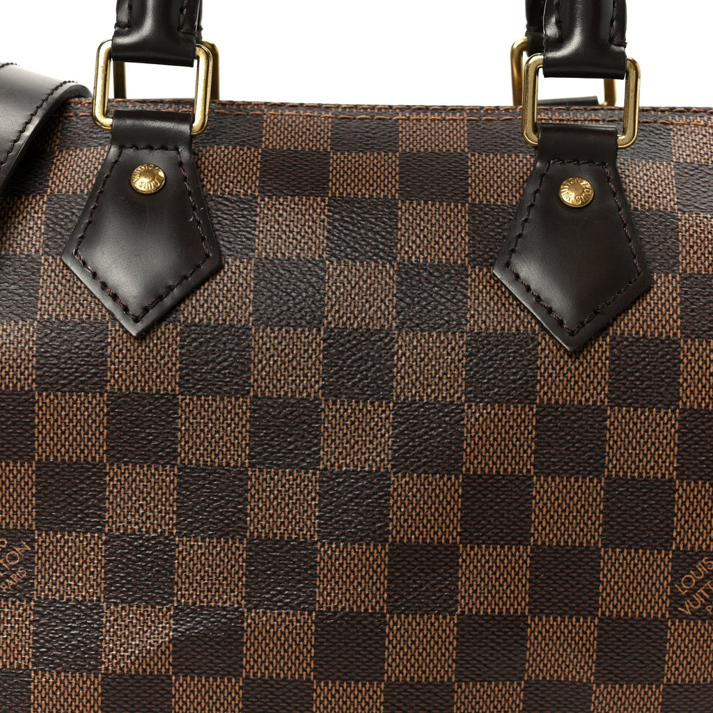 Louis Vuitton Damier Ebene Speedy Bandouliere 25