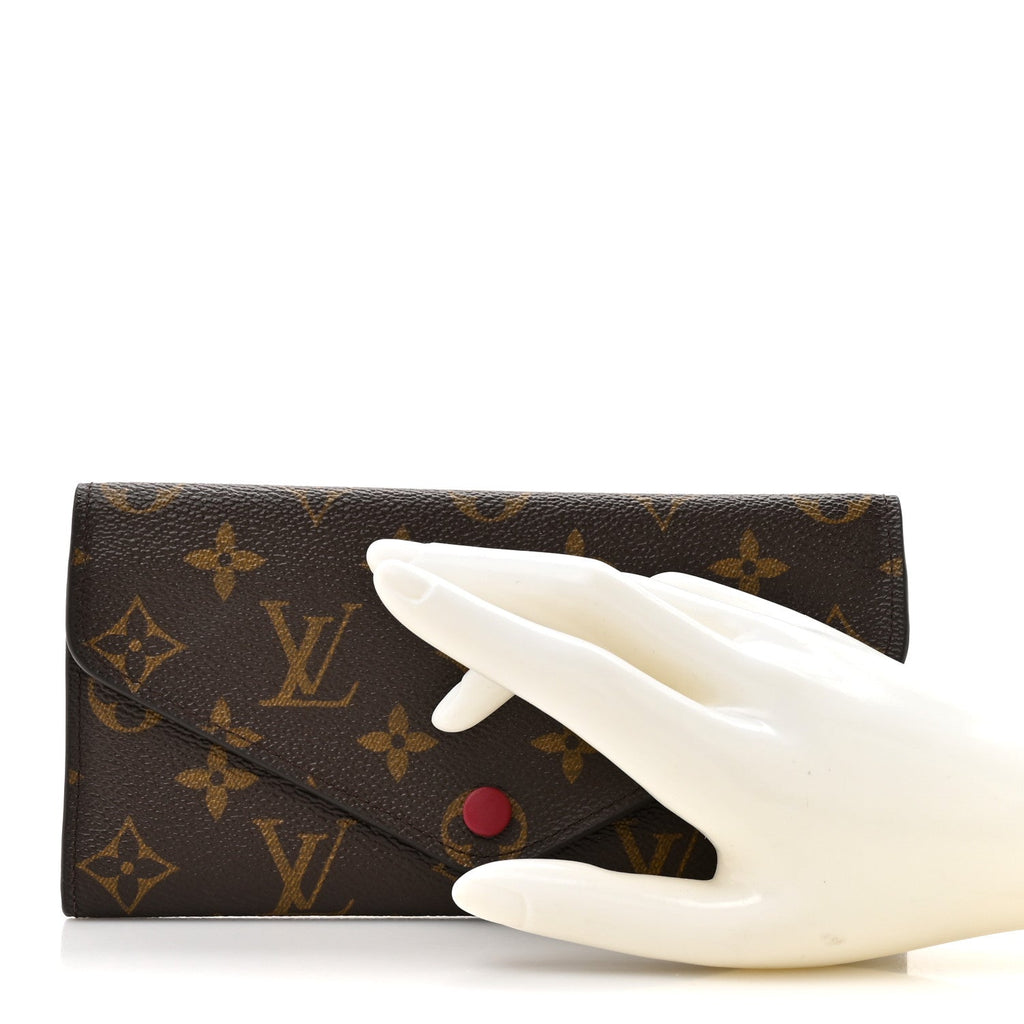 Louis Vuitton Monogram Josephine Wallet Fuchsia