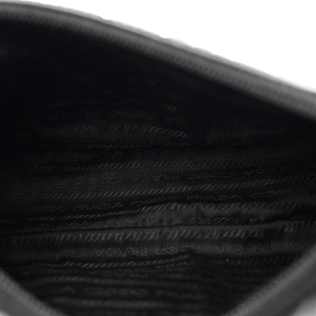Prada Tessuto Nylon Mini Re-Edition 2000 Bag Black