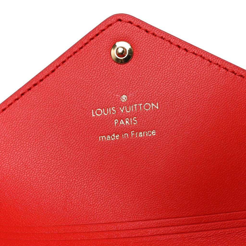 Louis Vuitton Monogram Medium Kirigami Pochette Insert Coquelicot