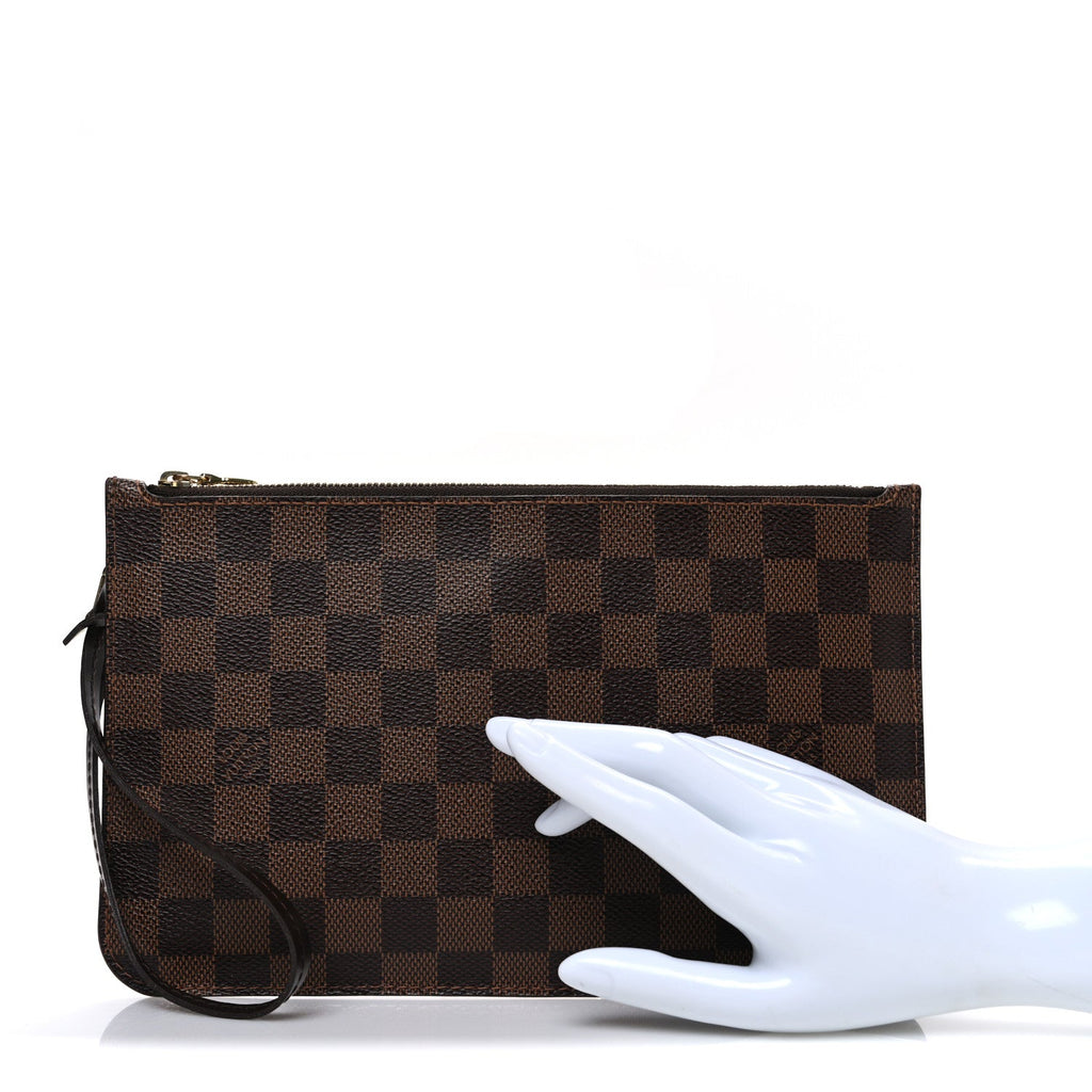 Louis Vuitton Damier Ebene Neverfull MM GM Pochette