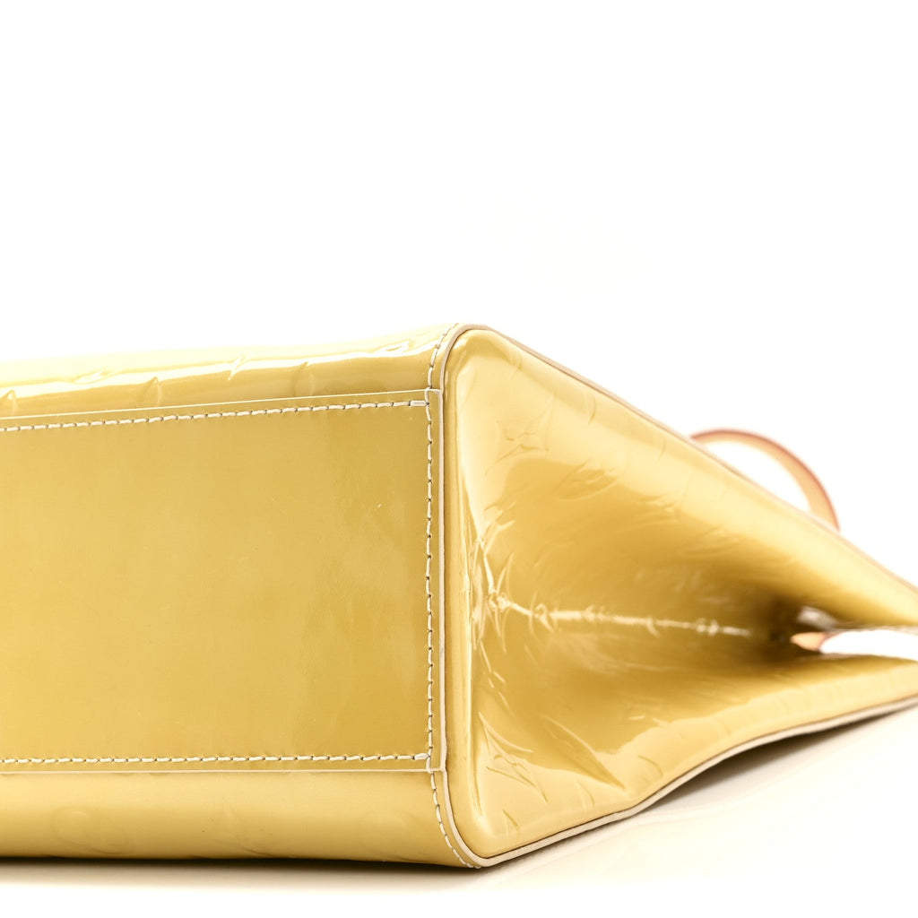 Louis Vuitton Vernis Catalina NS Citrine
