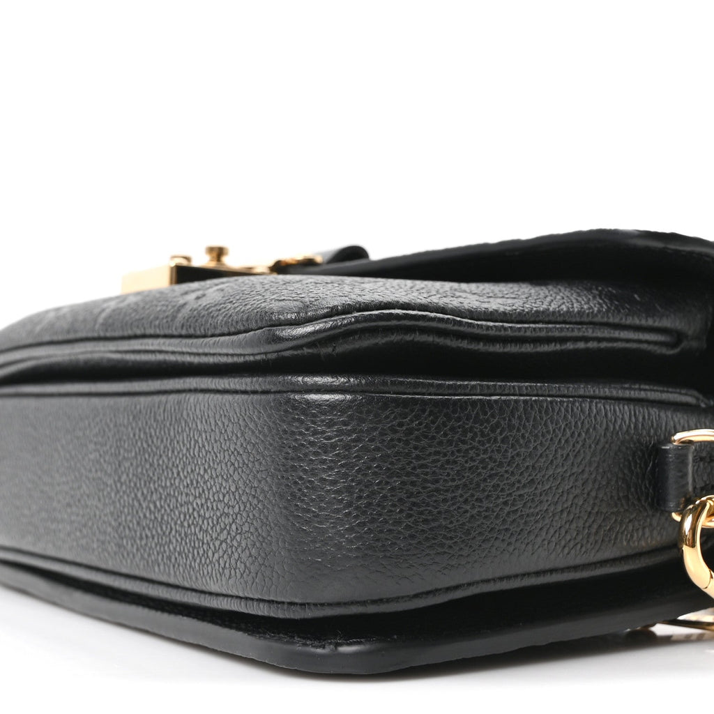 Louis Vuitton Empreinte Pochette Metis East West Black