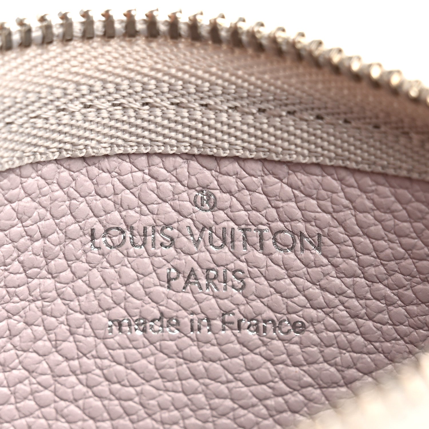 Louis Vuitton Empreinte Monogram Giant Key Pouch Brume Gray White Quartz