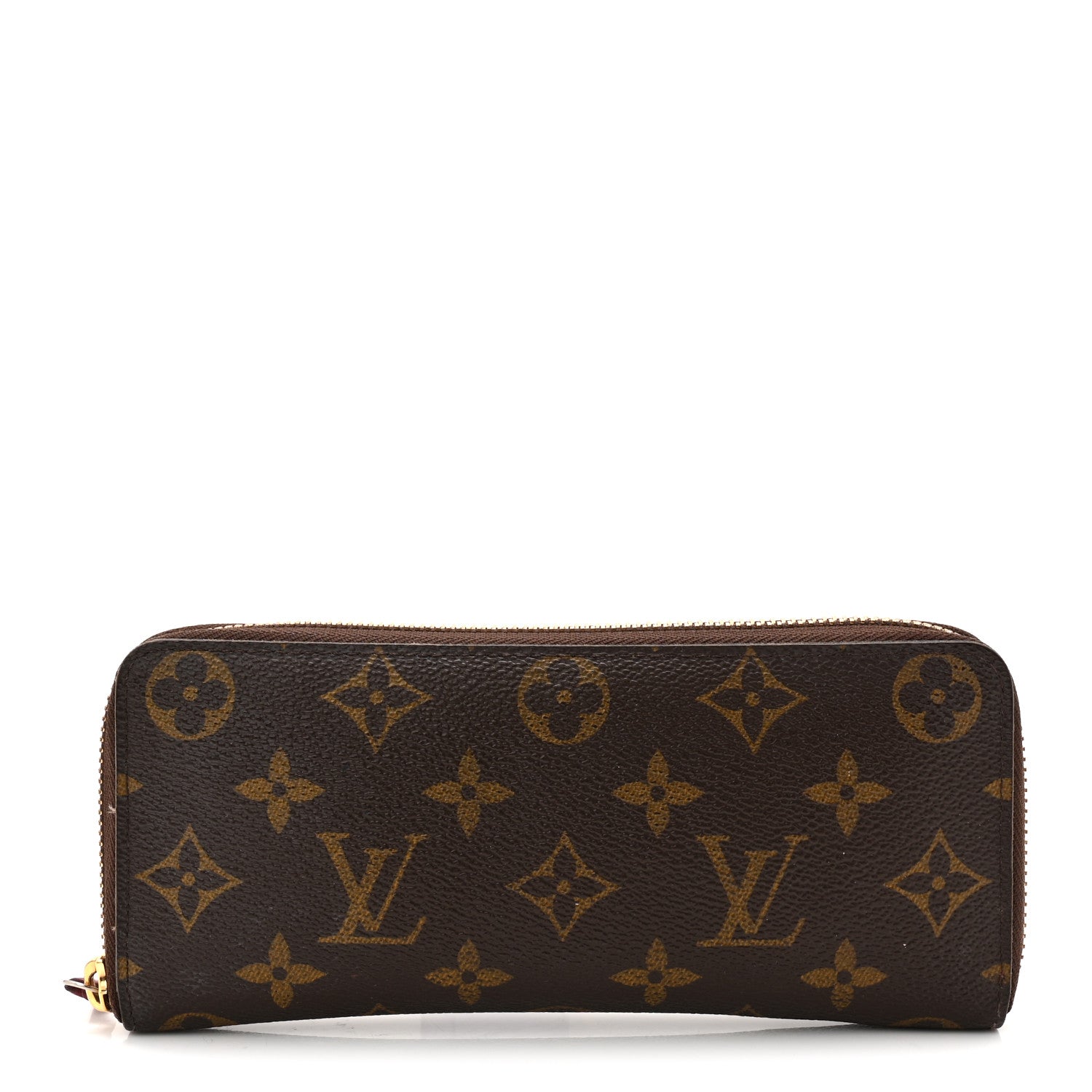 Louis Vuitton Monogram Clemence Wallet Fuchsia