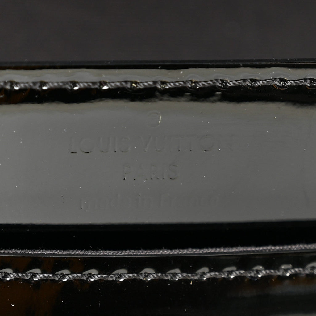 Louis Vuitton Patent Chain Louise MM Black