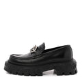 Louis Vuitton Calfskin Baroque Mens LV Loafers 8 Black
