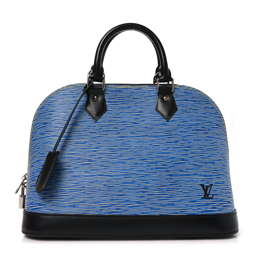 Louis Vuitton Epi Alma PM Denim Light
