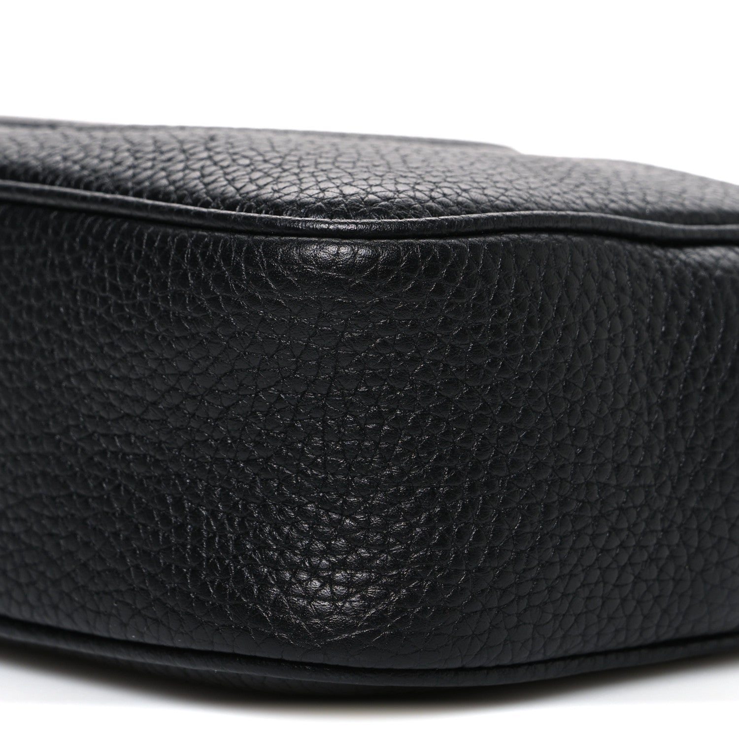 Gucci Pebbled Calfskin Mini Soho Disco Bag Black