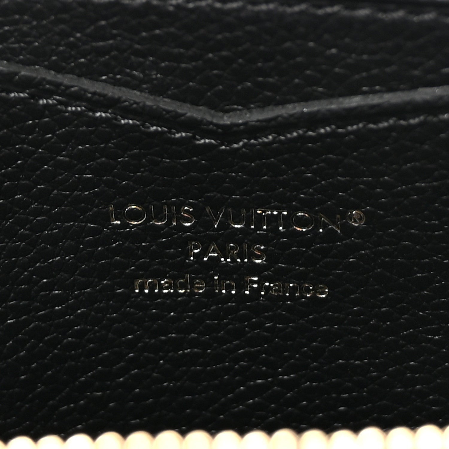 Louis Vuitton Empreinte Zippy Coin Purse Black