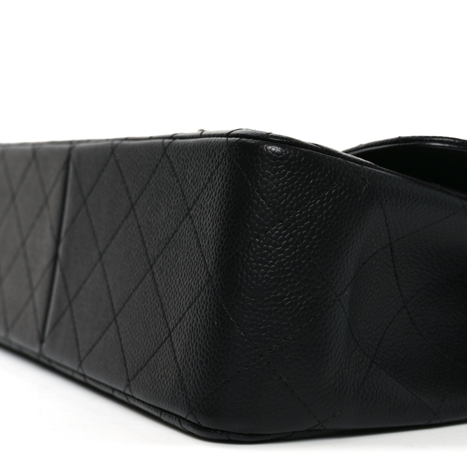 Chanel Caviar Quilted Jumbo Double Flap Black