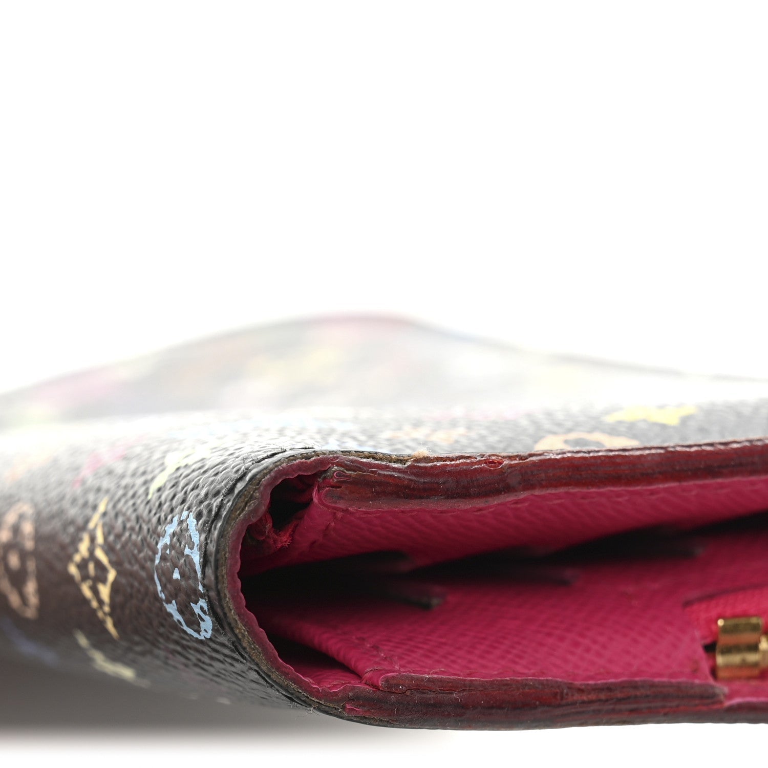 Louis Vuitton Monogram Multicolor Insolite Wallet Black Grenade