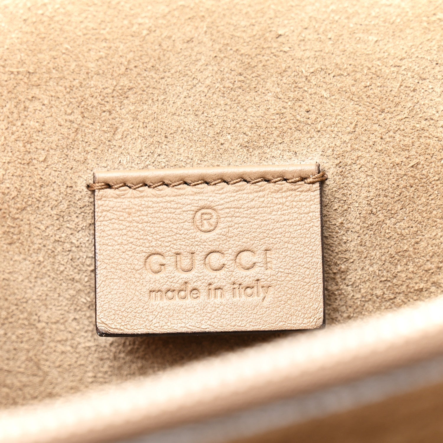 Gucci GG Supreme Monogram Medium Dionysus Shoulder Bag Taupe