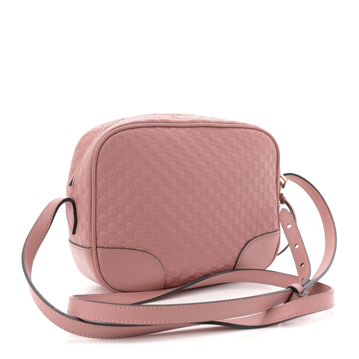 Gucci Soft Microguccissima Mini Bree Messenger Bag Soft Pink