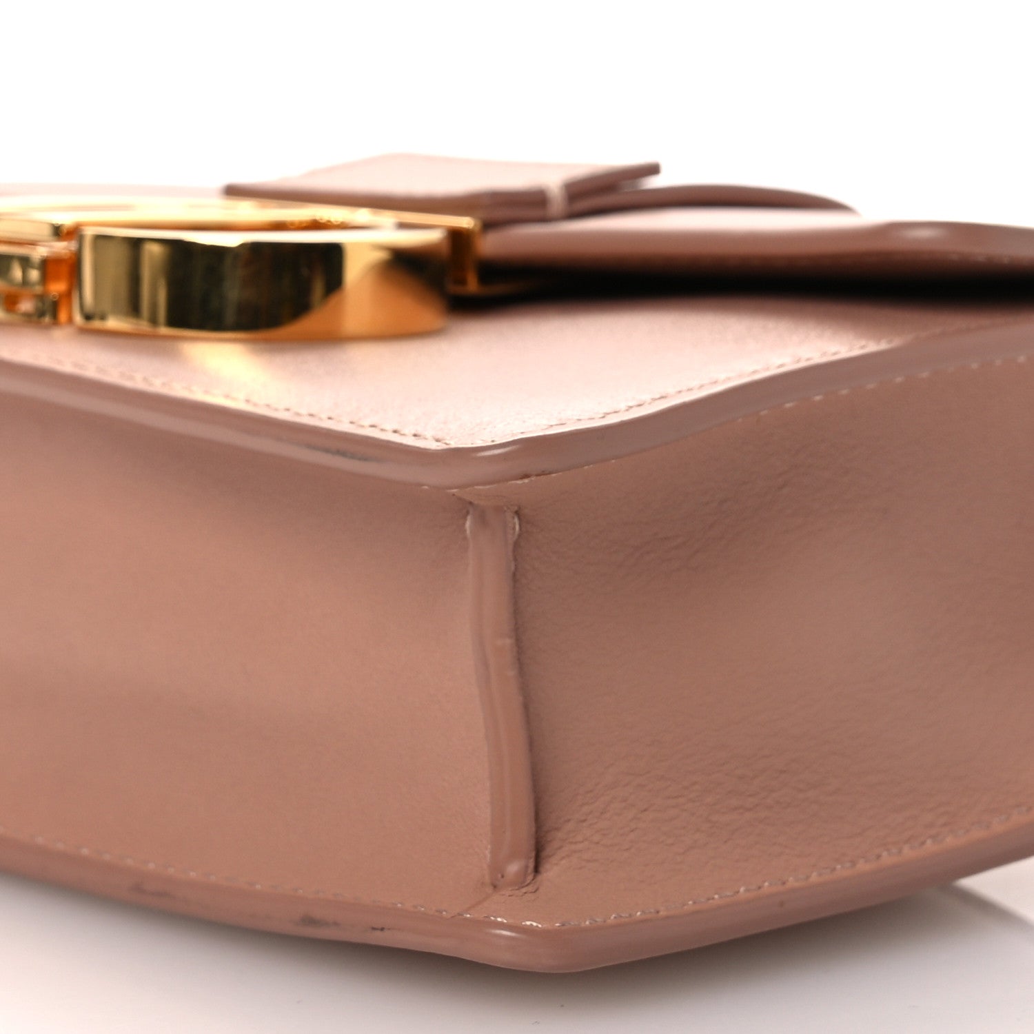 Christian Dior Box Calfskin Micro 30 Montaigne Flap Bag Rose Des Vents