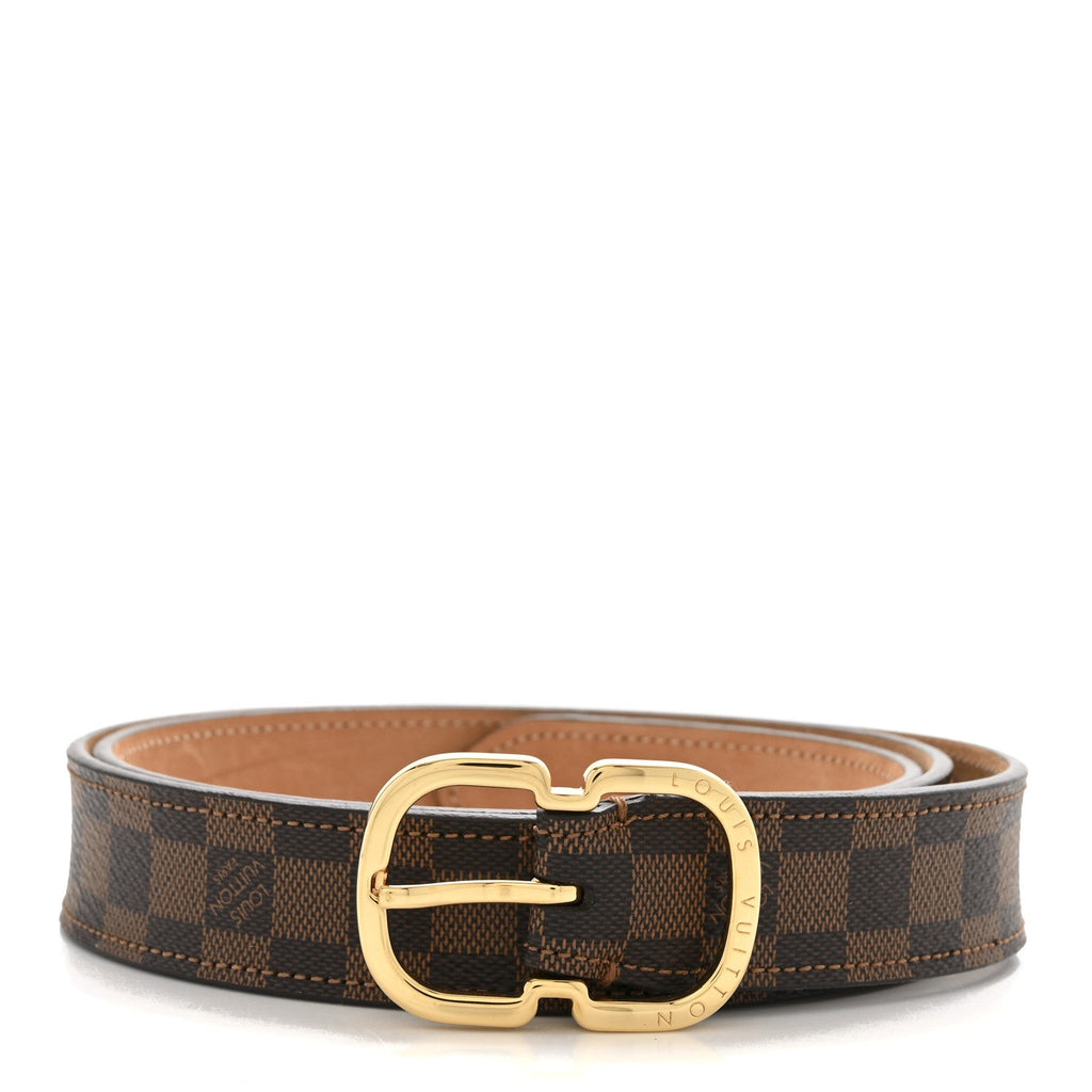Louis Vuitton Damier Ebene Mini 80 32 Belt