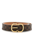 Louis Vuitton Damier Ebene Mini 80 32 Belt