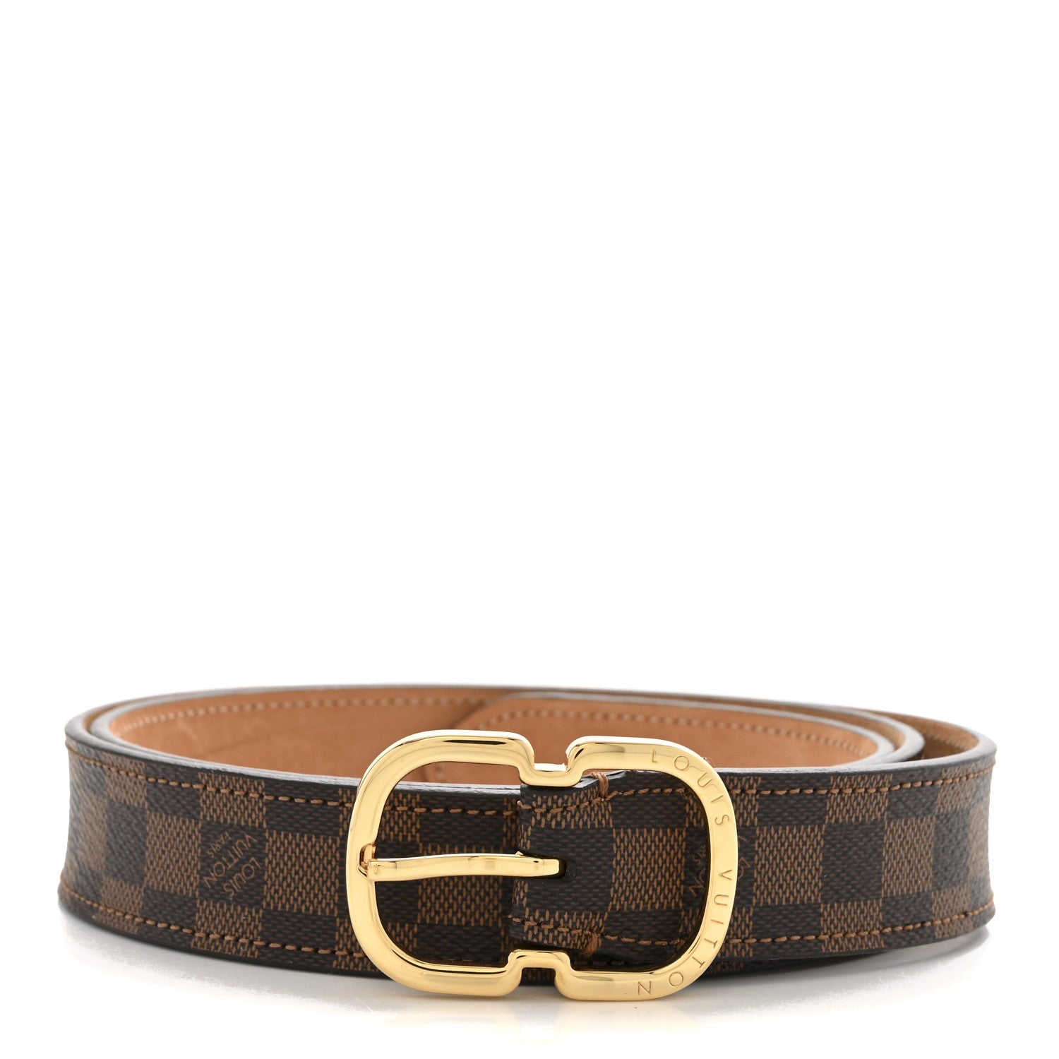Louis Vuitton Damier Ebene Mini 80 32 Belt