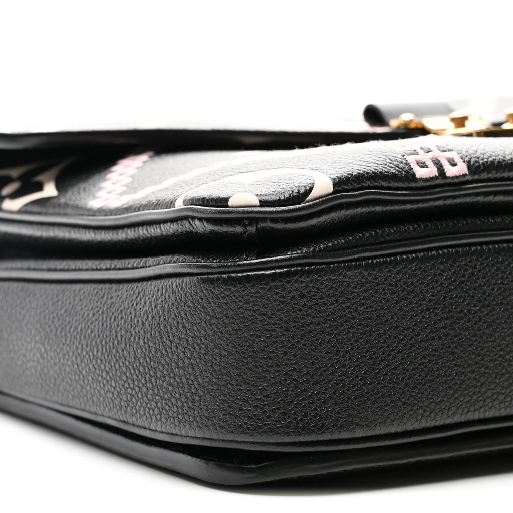 Louis Vuitton Empreinte Monogram Giant Broderies Pochette Metis Black