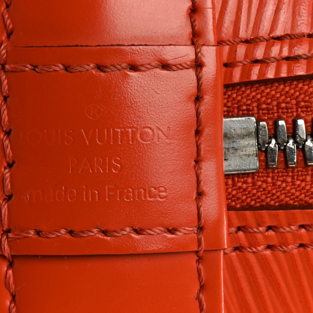 Louis Vuitton Epi Alma BB Piment