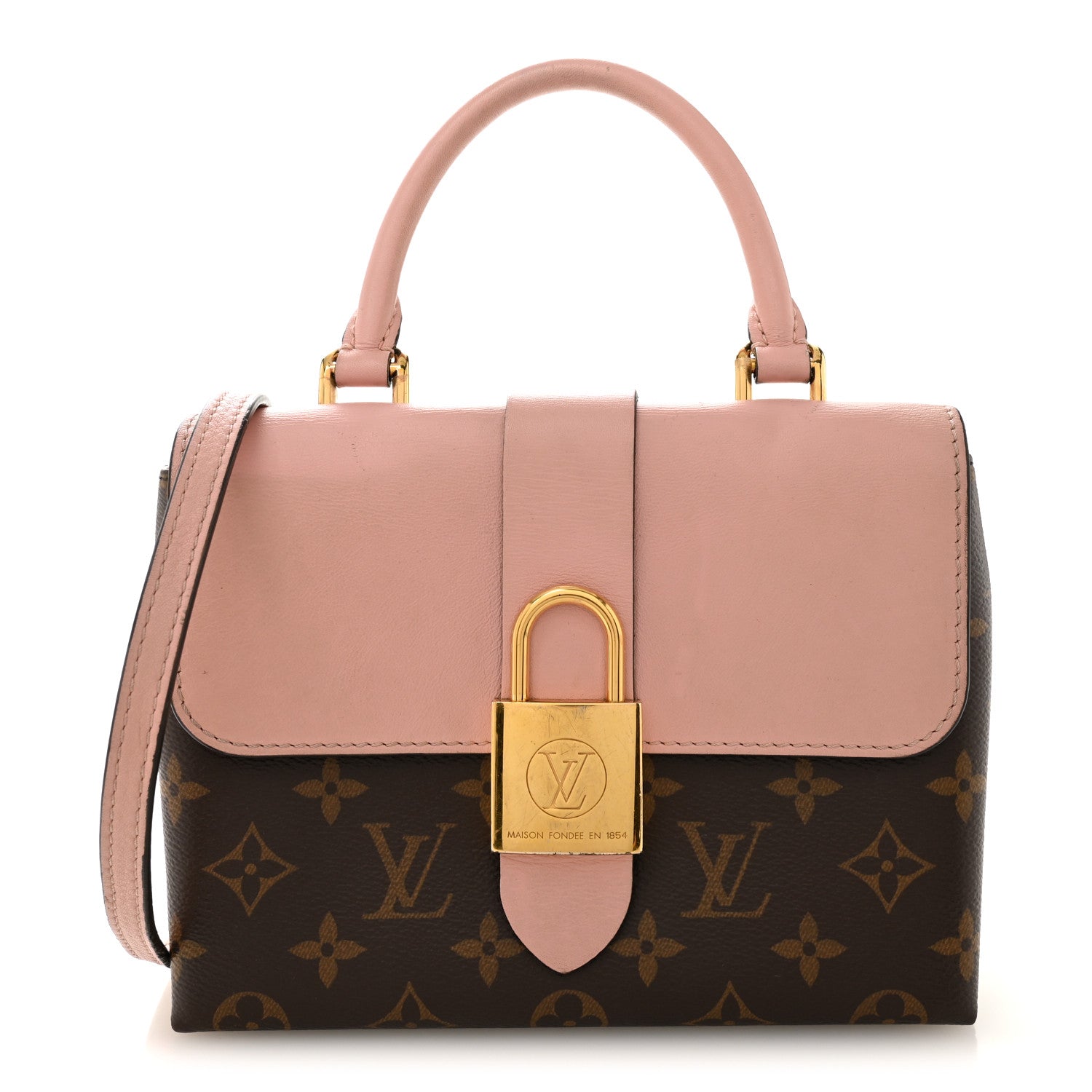 Louis Vuitton Monogram Locky BB Rose Poudre