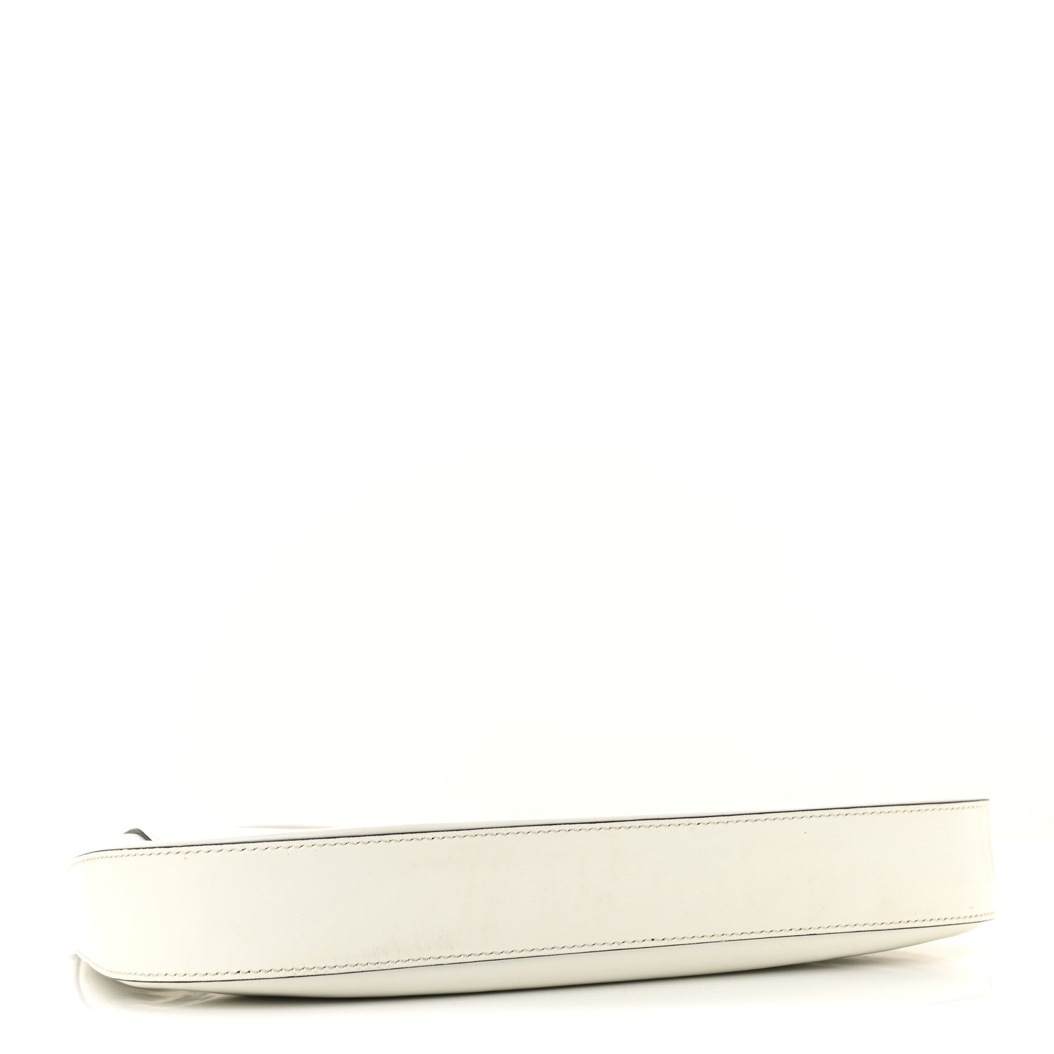Prada Spazzolato Cleo Adjustable Strap Shoulder Bag White