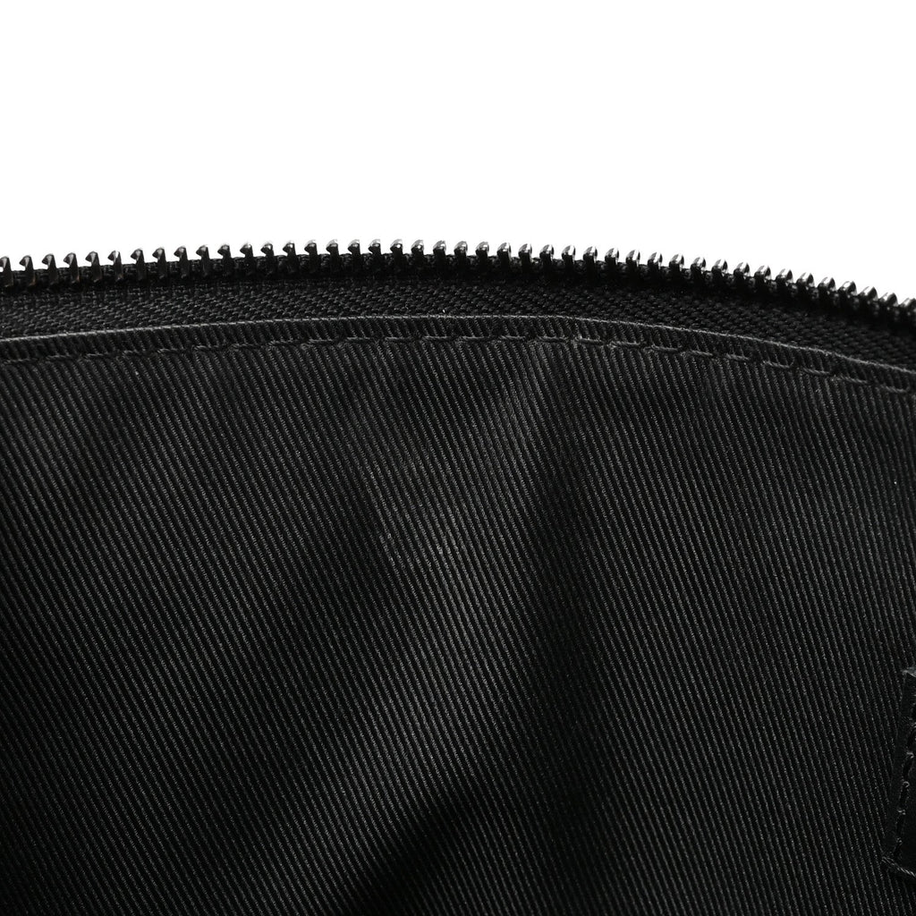Louis Vuitton Grained Calfskin Aerogram Takeoff Pouch Black
