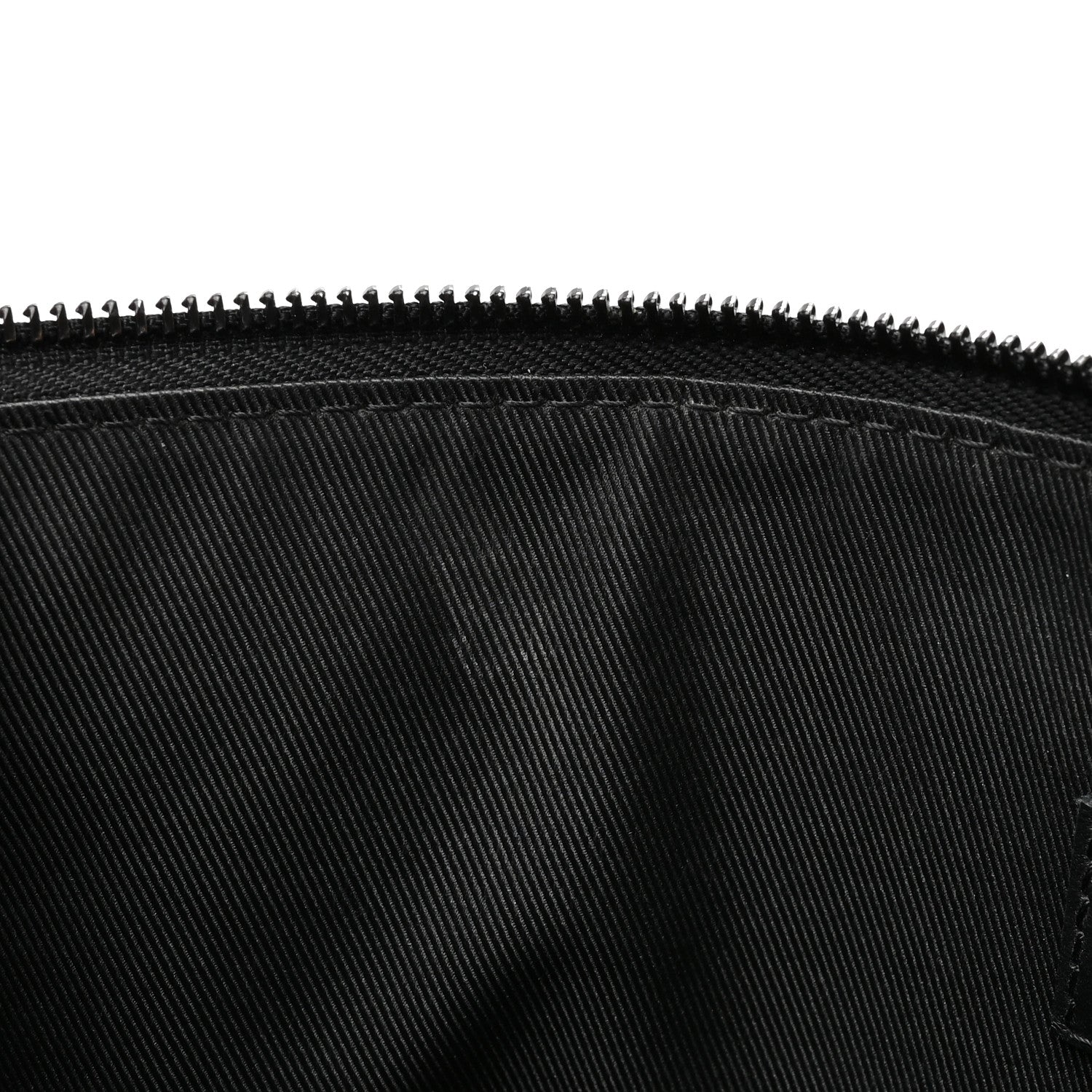 Louis Vuitton Grained Calfskin Aerogram Takeoff Pouch Black