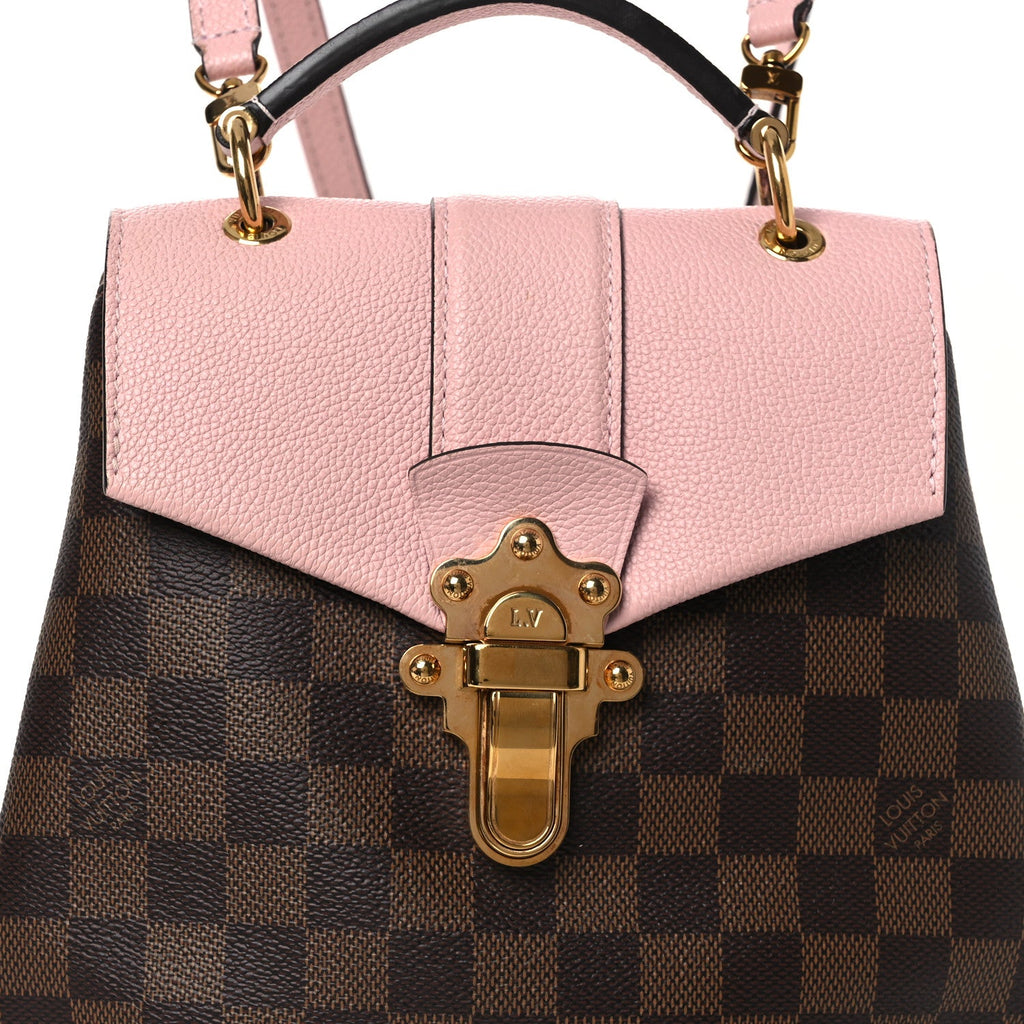 Louis Vuitton Damier Ebene Clapton Backpack Magnolia