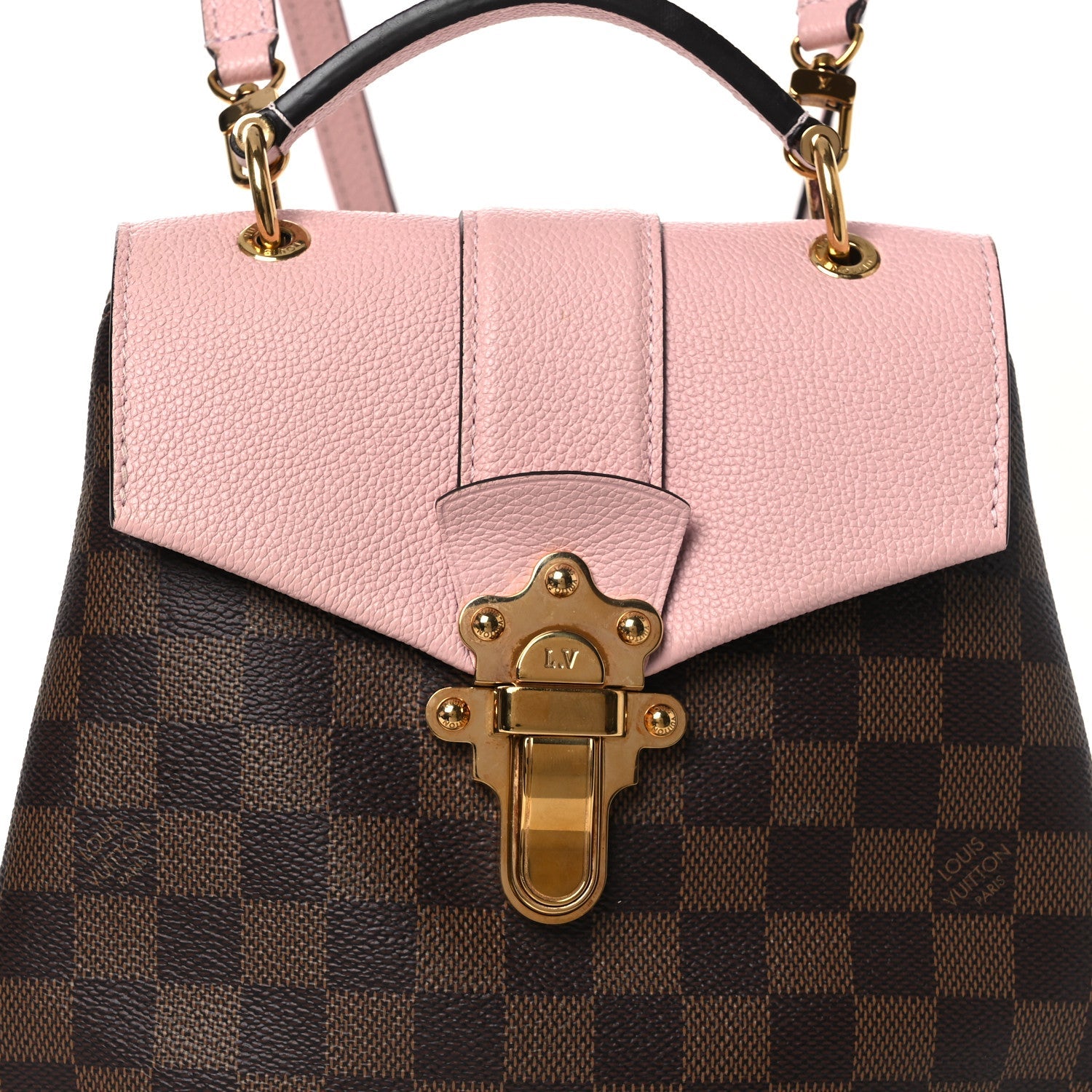 Louis Vuitton Damier Ebene Clapton Backpack Magnolia