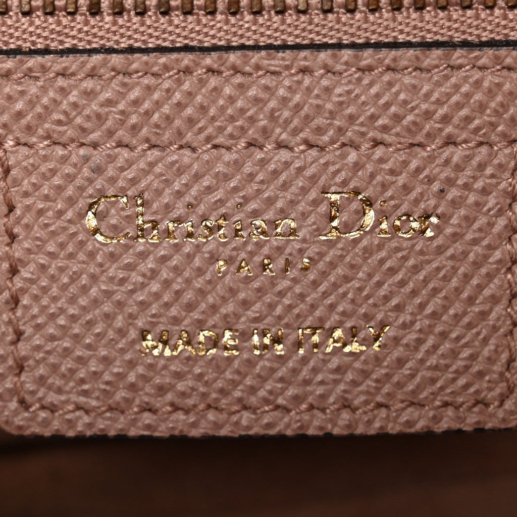 Christian Dior Grained Calfskin Saddle Bag Fard