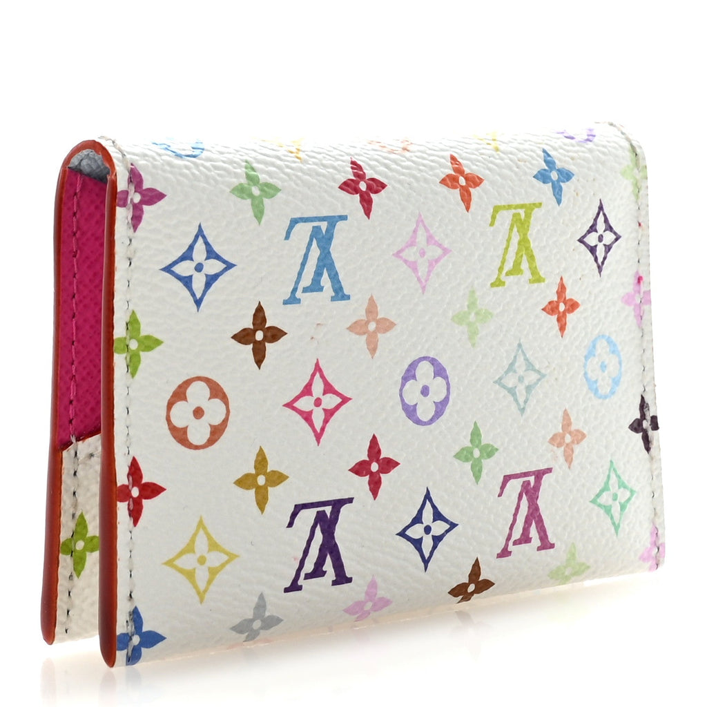 Louis Vuitton LV X TM Monogram Multicolor Slim Card Holder White