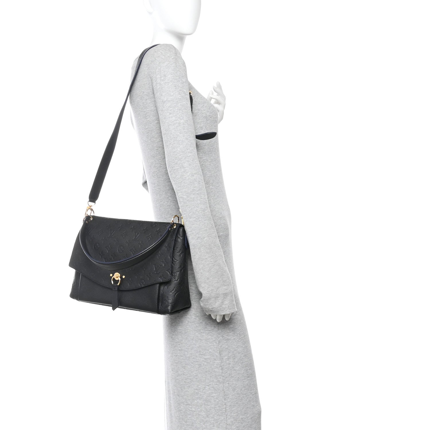Louis Vuitton Empreinte Blanche MM Black