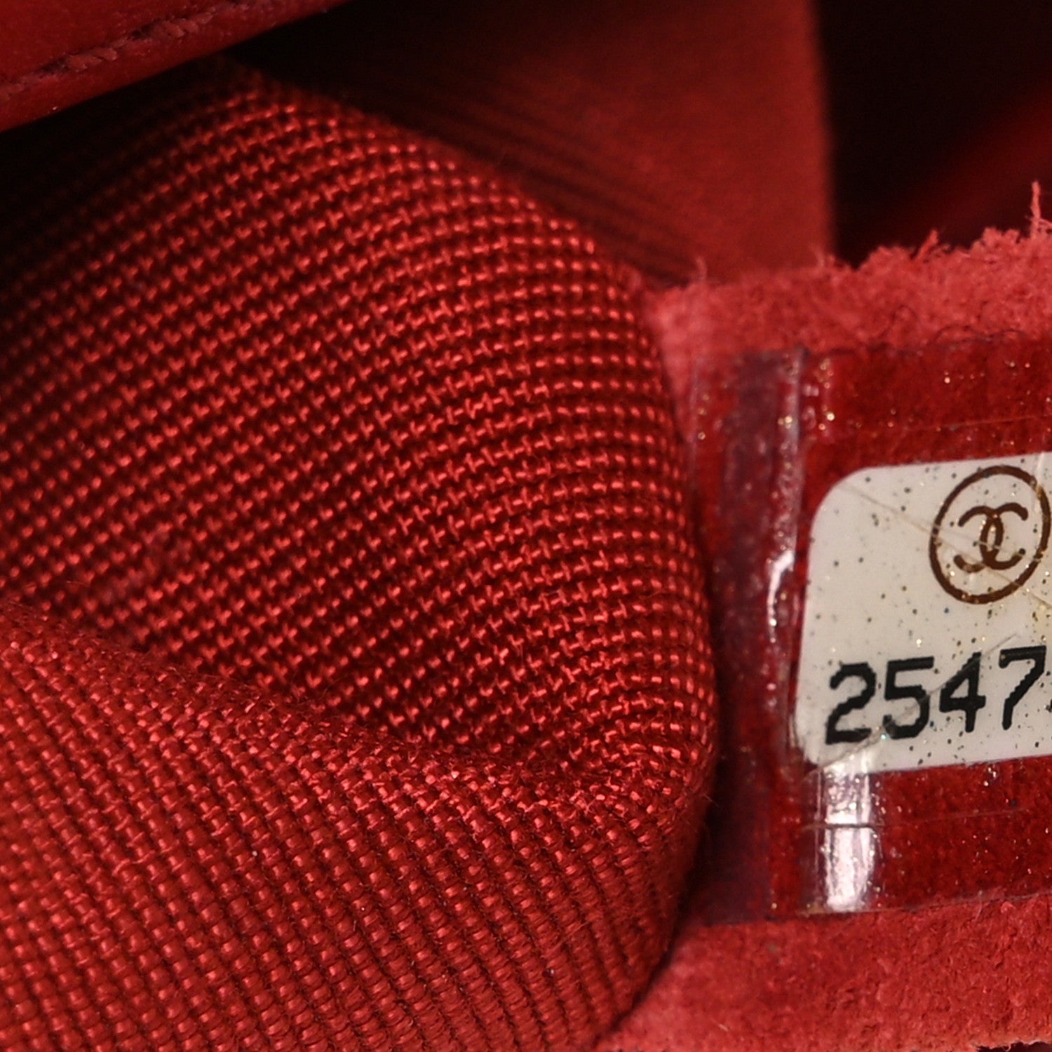 Chanel Lambskin Quilted Medium Boy Flap Red