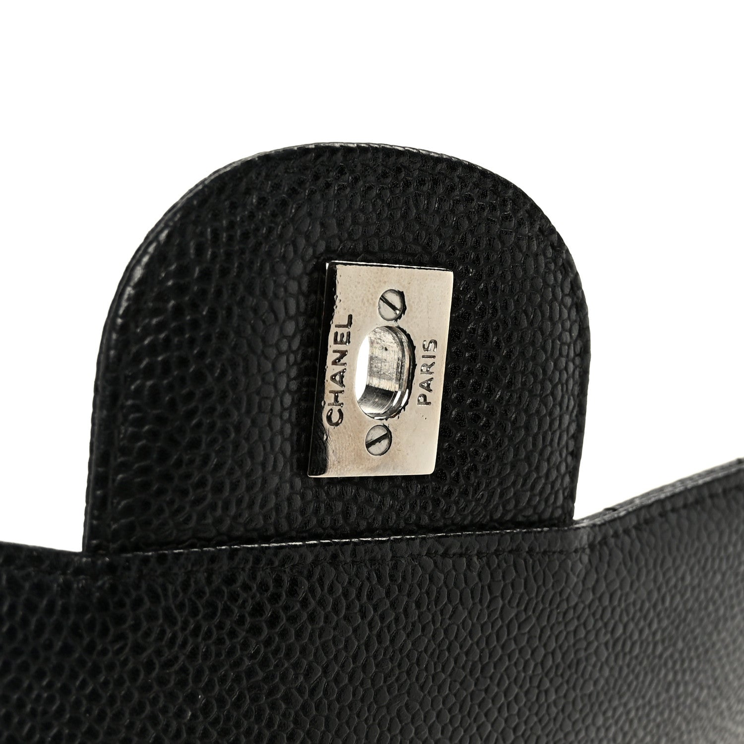 Chanel Caviar Quilted Jumbo Single Flap Black