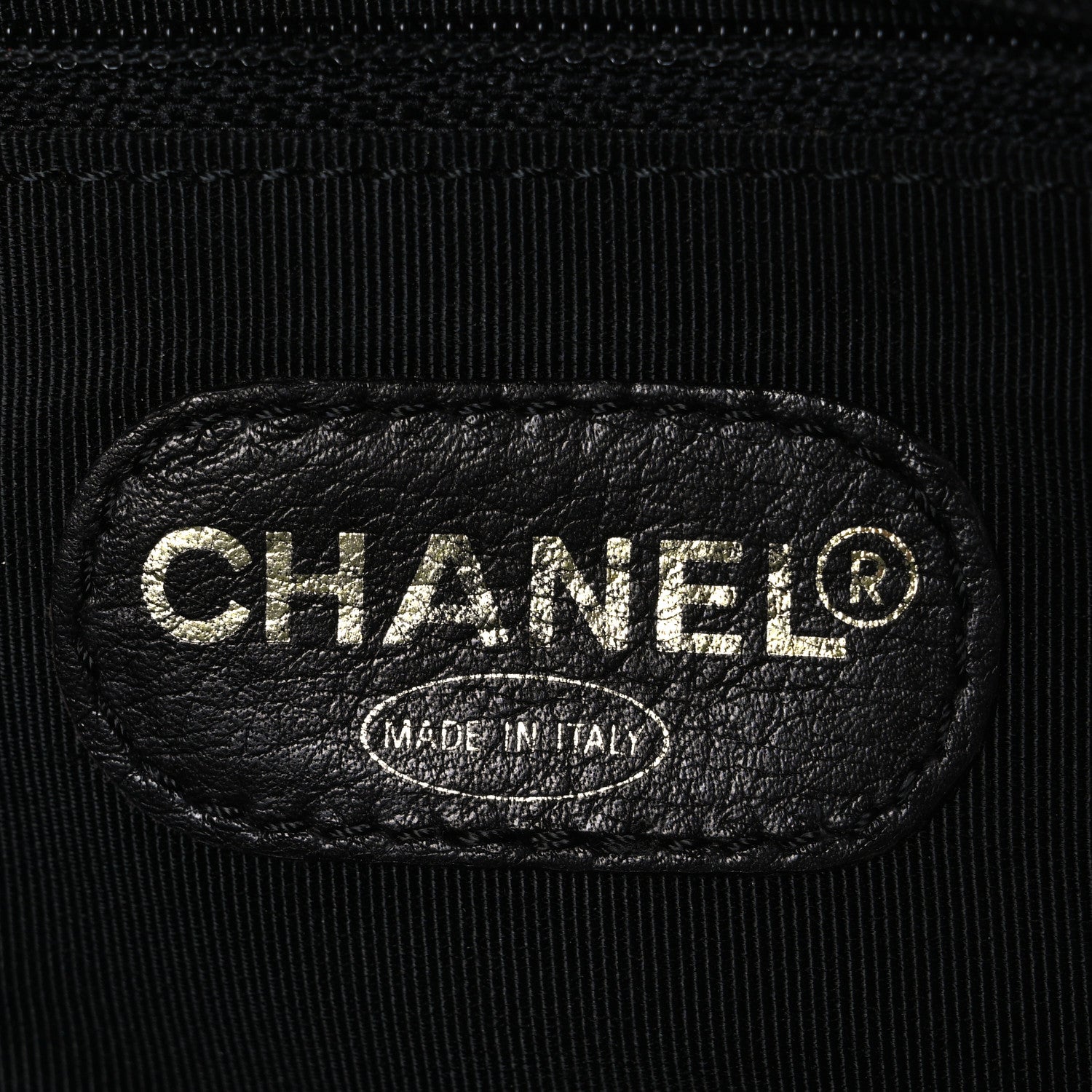 Chanel Lambskin Diamond Stitched Shoulder Bag Black