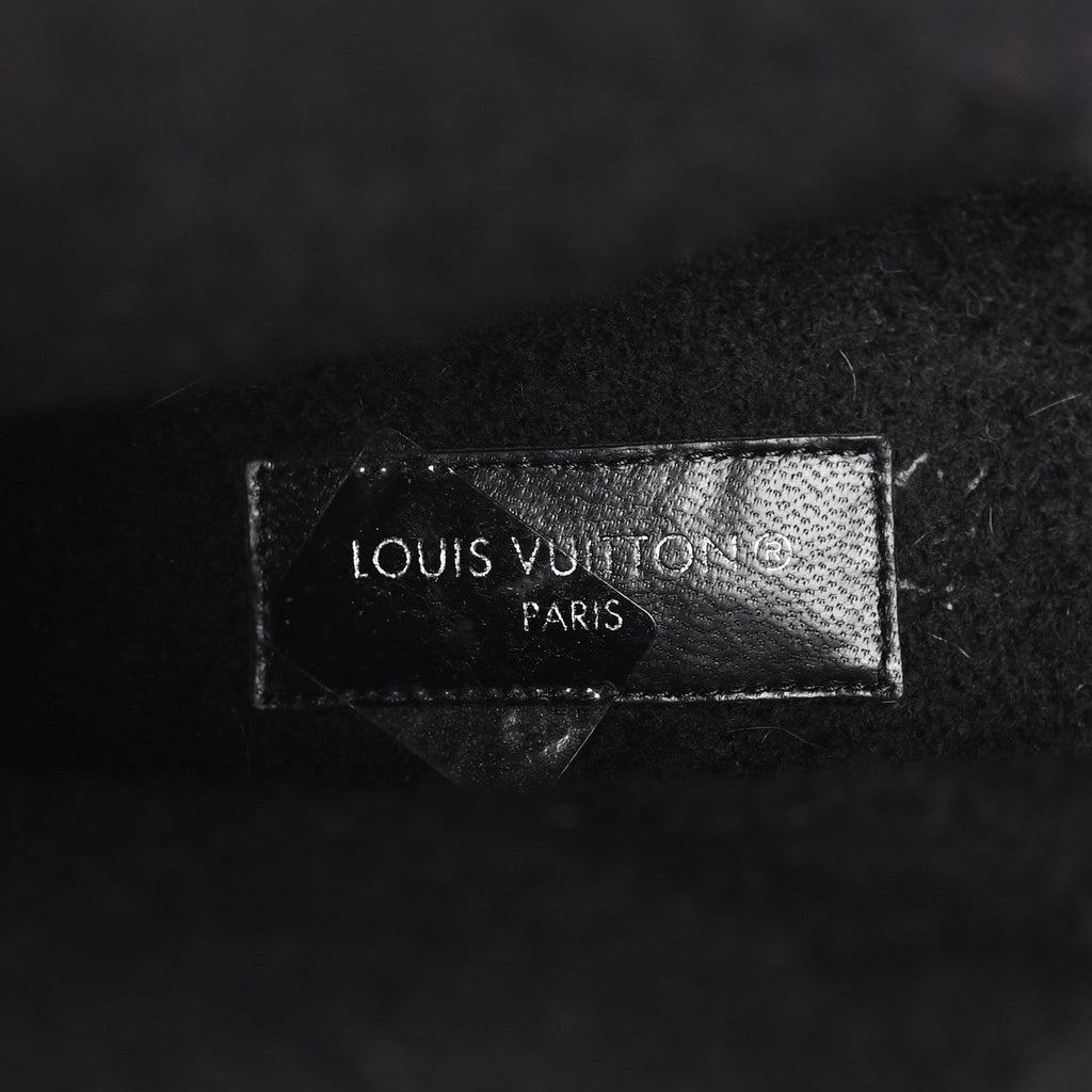 Louis Vuitton Shearling Calfskin Territory Ranger Combat Boots 41 Black