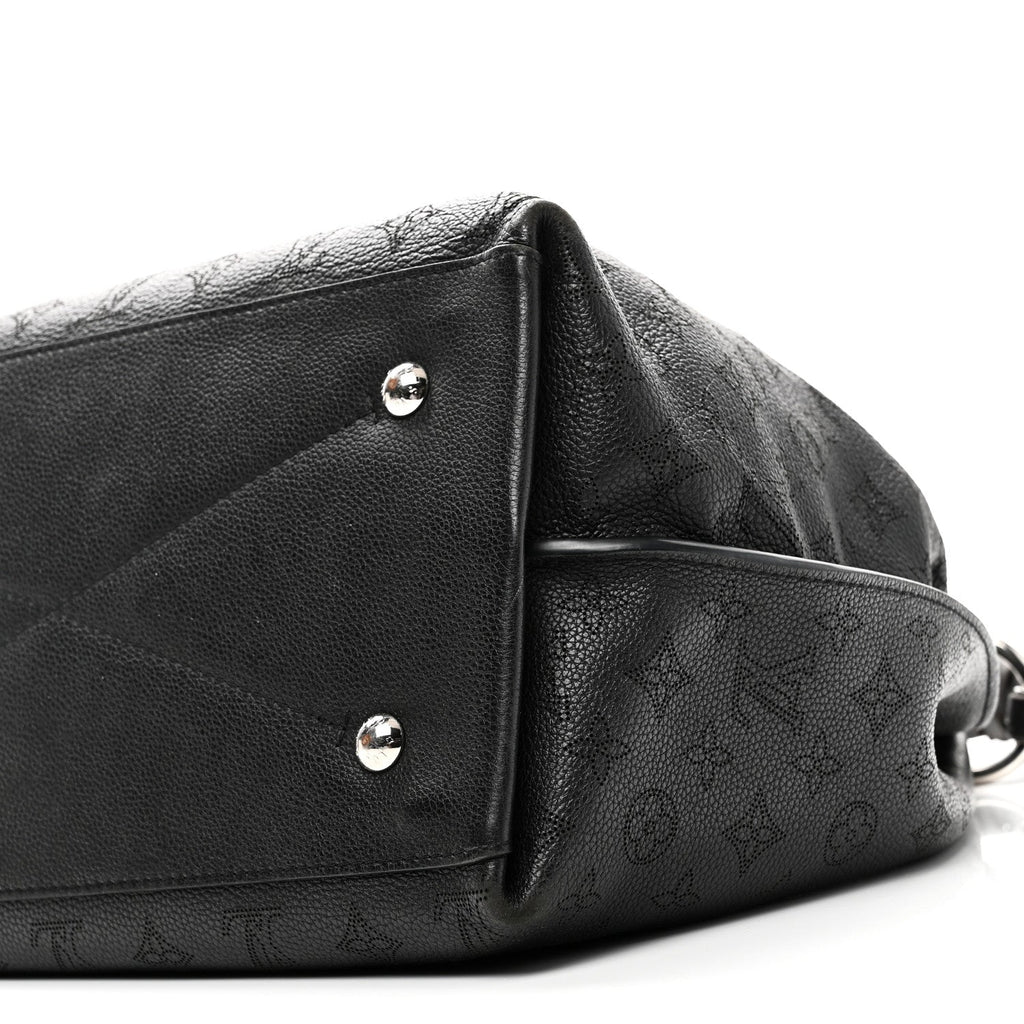 Louis Vuitton Mahina Carmel Hobo Black