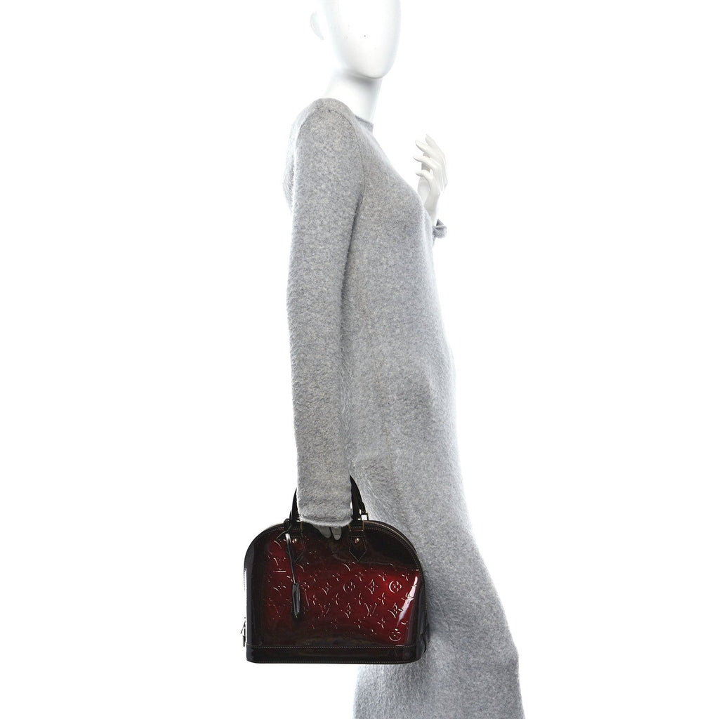 Louis Vuitton Vernis Alma PM Amarante