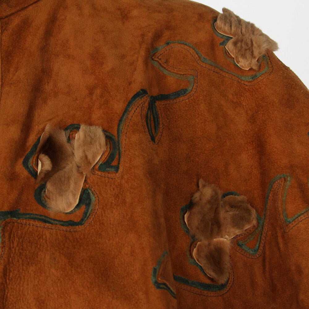 Fendi Suede Double Layer Coat - '70s