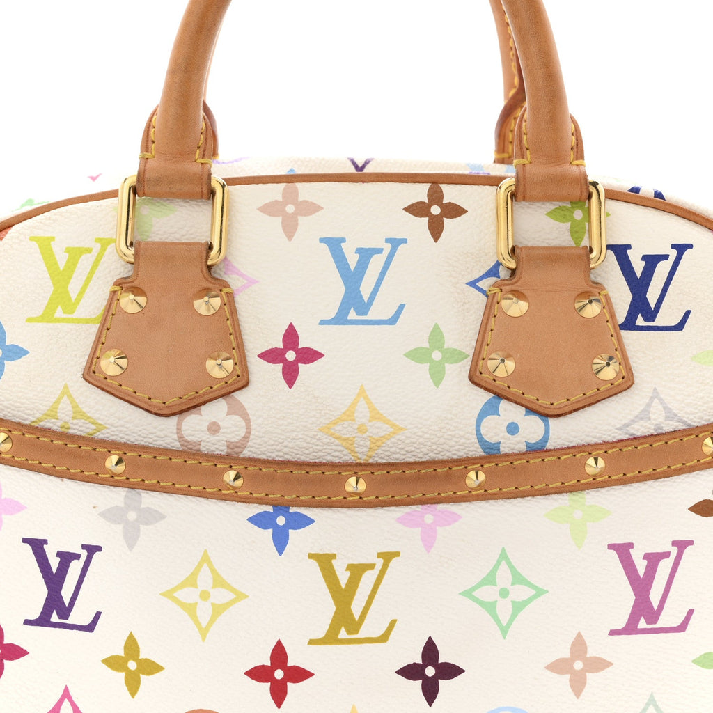 Louis Vuitton Monogram Multicolor Trouville White