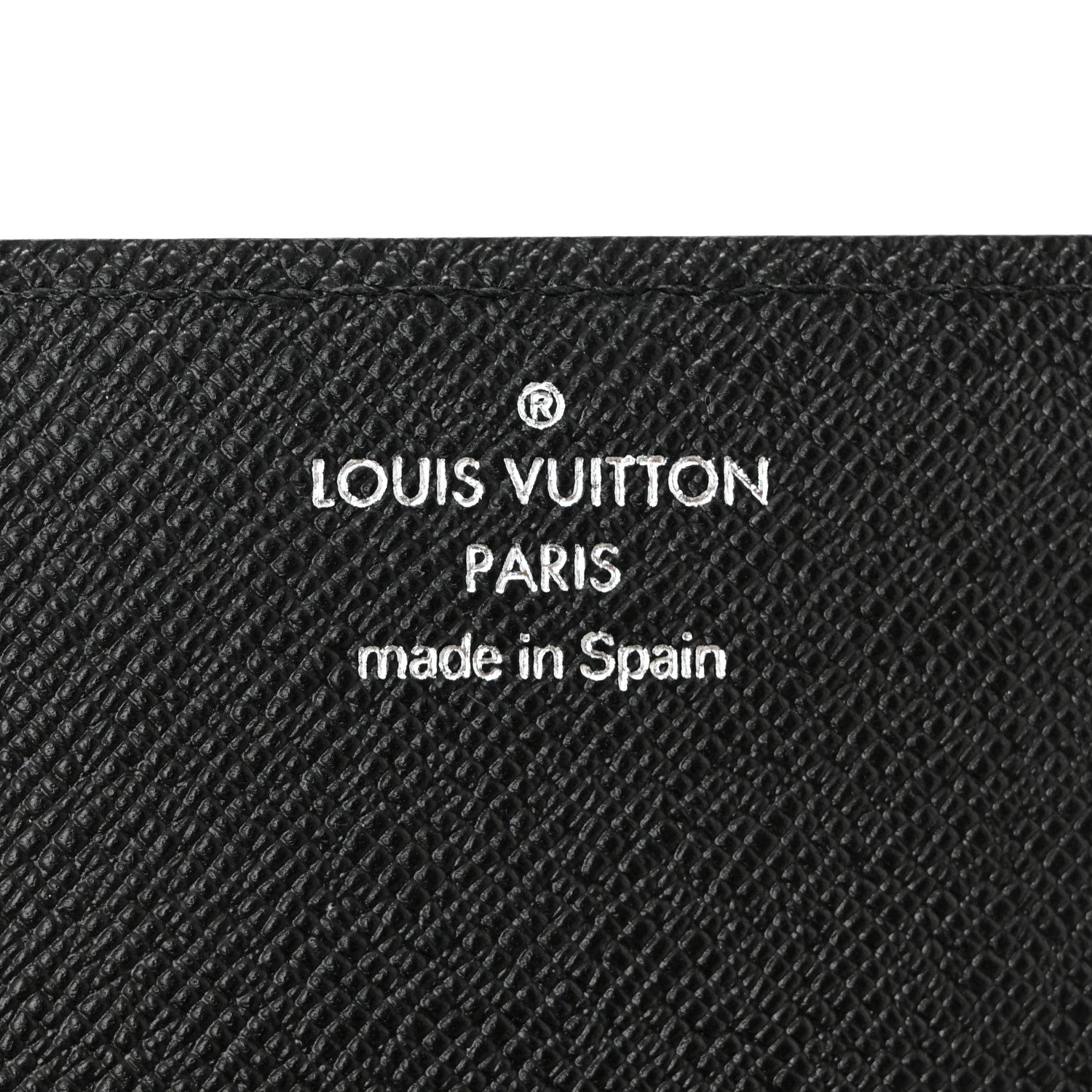 Louis Vuitton Taiga Enveloppe Carte De Visite Ardoise