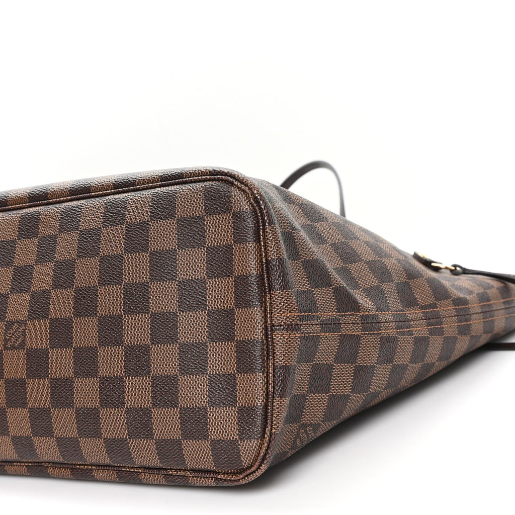 Louis Vuitton Damier Ebene Neo Neverfull MM Rose Ballerine