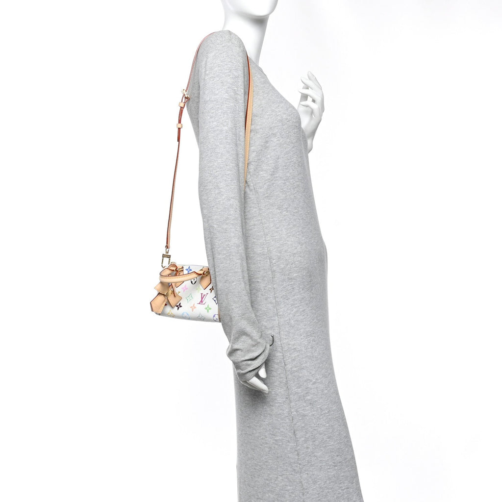 Louis Vuitton LV X TM Monogram Multicolor Nano Speedy White