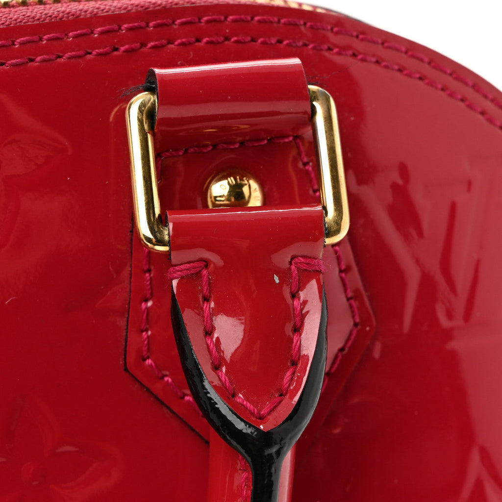 Louis Vuitton Vernis Alma BB Rose Indien