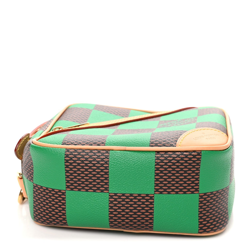 Louis Vuitton Damier Pop Chess Messenger Green