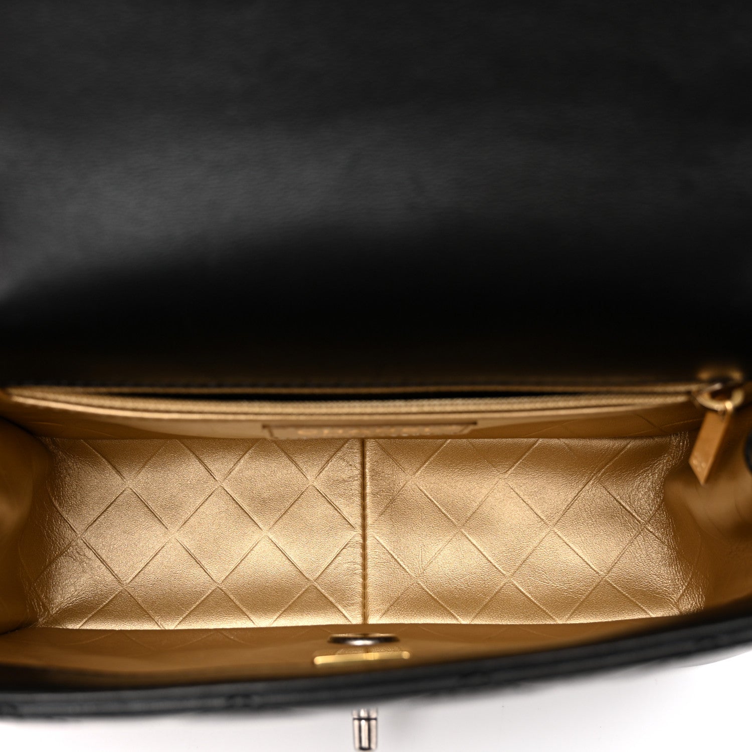 Chanel Lambskin Quilted Small Coco Clips Single Flap Black