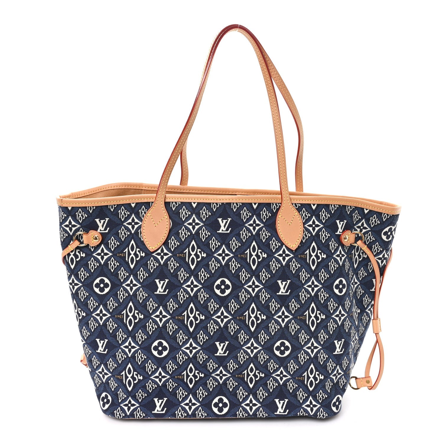 Louis Vuitton Jacquard Since 1854 Neverfull MM Blue